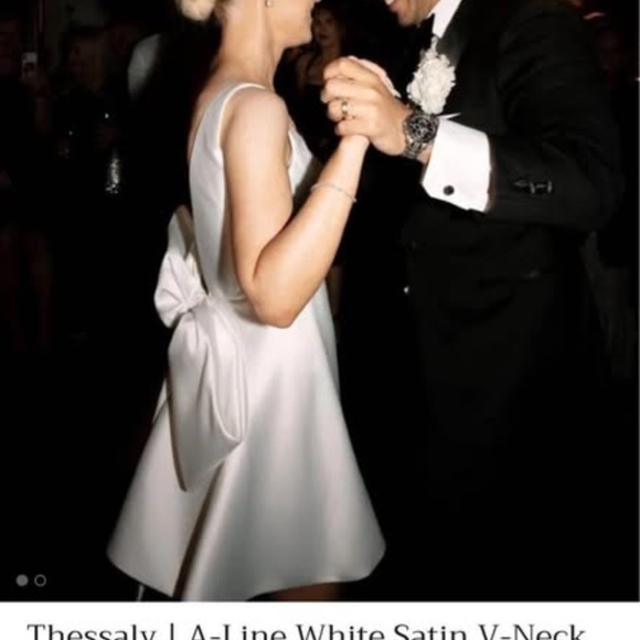 KissProm Thessaly Dress | NWT | White | Size 4 - Picture 5 of 6